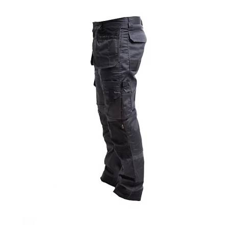 Apache Calgary Grey/Black 4-Way Stretch Holster Pocket Work Trousers W32/L31
